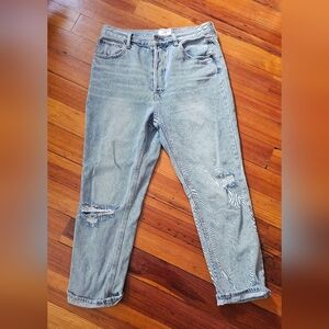 Twelve By on Twelfth Distressed Boyfriend Jeans Size 29